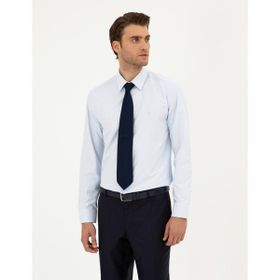 Pierre Cardin 50289411-VR003 Açık Mavi Erkek Gömlek