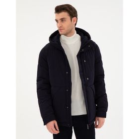 Pierre Cardin 50292540-VR033 Lacivert Erkek Mont