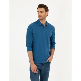 Pierre Cardin 50294438-VR059 Açık Lacivert Erkek Sweatshirt
