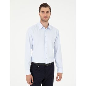 Pierre Cardin 50294729-VR003 Açık Mavi Erkek Gömlek