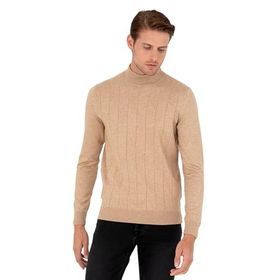 Pierre Cardin 50296414-VR011 Bej Erkek Kazak