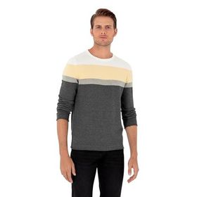 Pierre Cardin 50296449-VR091 Açık Gri Melanj Erkek Kazak