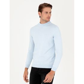 Pierre Cardin 50296564-VR003 Açık Mavi Erkek Kazak