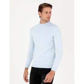 Pierre Cardin 50296564-VR003 Açık Mavi Erkek Kazak