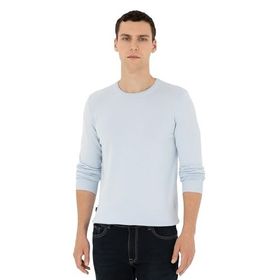 Pierre Cardin 50296575-VR003 Açık Mavi Erkek Kazak