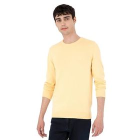 Pierre Cardin 50296575-VR004 Açık Sarı Erkek Kazak