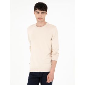 Pierre Cardin 50296575-VR011 Bej Erkek Kazak