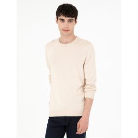 Pierre Cardin 50296575-VR011 Bej Erkek Kazak