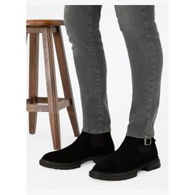 Pierre Cardin 50298492-VR046 Erkek Siyah Süet Deri Bot