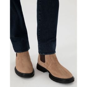 Pierre Cardin 50298492-VR052 Erkek Vizon Süet Deri Bot