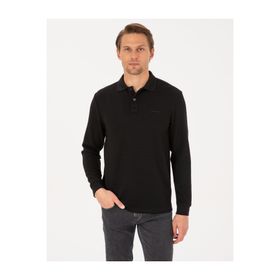 Pierre Cardin 50311657-VR046 Siyah Erkek Sweatshirt