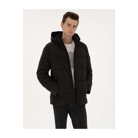 Pierre Cardin 50313923-VR046 Siyah Erkek Mont