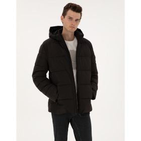 Pierre Cardin 50313923-VR046 Siyah Erkek Mont