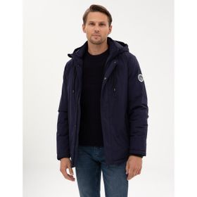 Pierre Cardin 50313983-VR033 Lacivert Kapüşonlu Erkek Mont