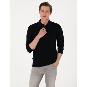 Pierre Cardin 50314048-VR046 Siyah Erkek Sweatshirt