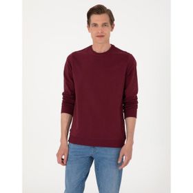 Pierre Cardin 50314054-VR014 Bordo Erkek Sweatshirt