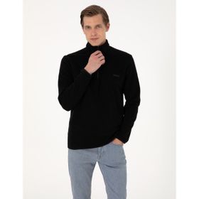 Pierre Cardin 50314056-VR046 Siyah Erkek Sweatshirt