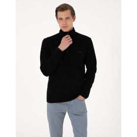 Pierre Cardin 50314056-VR046 Siyah Erkek Sweatshirt