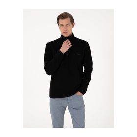 Pierre Cardin 50314056-VR046 Siyah Erkek Sweatshirt
