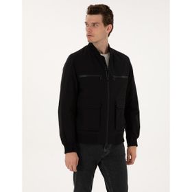 Pierre Cardin 50314099-VR046 Siyah Erkek Mont