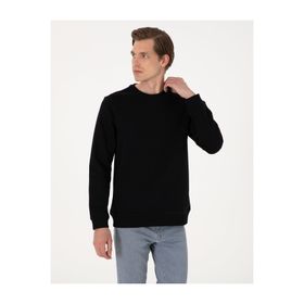 Pierre Cardin 50314978-VR046 Siyah Erkek Sweatshirt