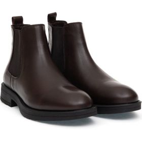 Pierre Cardin 50318873-VR029 Erkek Kahverengi Deri Kauçuk Taban Chelsea Bot