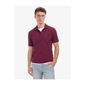 Pierre Cardin 50321144-VR014 Bordo Erkek T-shirt