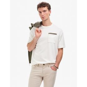 Pierre Cardin 50321162-VR019 Ekru Erkek T-shirt