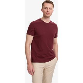 Pierre Cardin 50325307-VR014 Bordo Erkek T-shirt