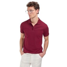 Pierre Cardin 50325323-VR014 Bordo Erkek T-shirt