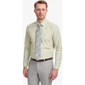 Pierre Cardin 50325338-VR054 Yeşil Slim Fit Uzun Kollu Erkek Gömlek