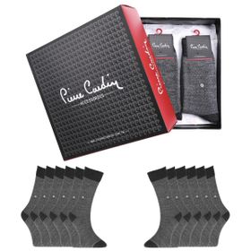 Pierre Cardin 504 Kışlık Termal Yünlü 12li Paket Antrasit Erkek Çorap