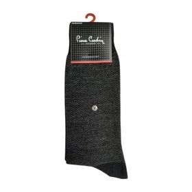 Pierre Cardin 504 Punto Siyah Lambswool Erkek Çorap