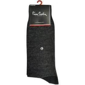 Pierre Cardin 504 Punto Siyah Lambswool Erkek Çorap