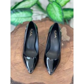 Pierre Cardin 51752 Siyah Rugan Kadın Topuklu Ayakkabı