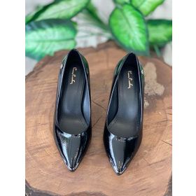 Pierre Cardin 51752 Siyah Rugan Kadın Topuklu Ayakkabı