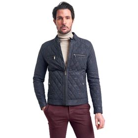 Pierre Cardin 54 Lacivert Suni Deri Erkek Ceket