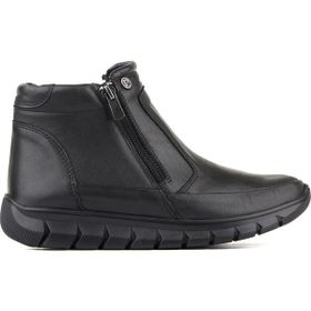 Pierre Cardin 54337 Siyah Hakiki Deri Fermuarlı Kadın Bot