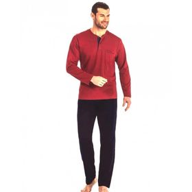 Pierre Cardin 5454 Bordo Erkek Pijama Takımı