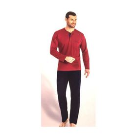 Pierre Cardin 5454 Bordo Erkek Pijama Takımı