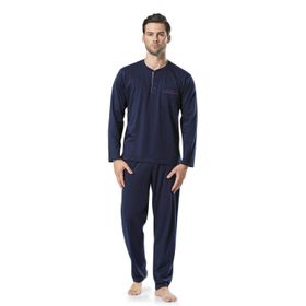 Pierre Cardin 5454 Erkek Uzun Kollu Penye Pijama Takım