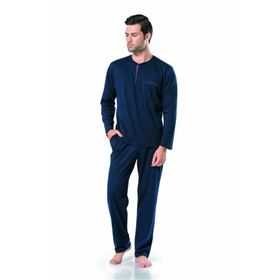 Pierre Cardin 5454 Erkek Uzun Kollu Penye Pijama Takım