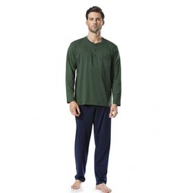 Pierre Cardin 5454 Erkek Uzun Kollu Penye Pijama Takım