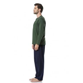 Pierre Cardin 5454 Erkek Uzun Kollu Penye Pijama Takım