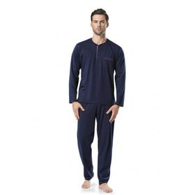 Pierre Cardin 5454 Erkek Uzun Kollu Penye Pijama Takım
