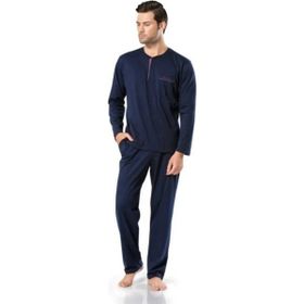 Pierre Cardin 5454 Lacivert Çeyizlik Erkek Pijama Takımı