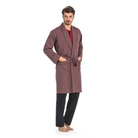 Pierre Cardin 5560 5'li Çeyizlik Röbdoşambır Erkek Pijama Takım
