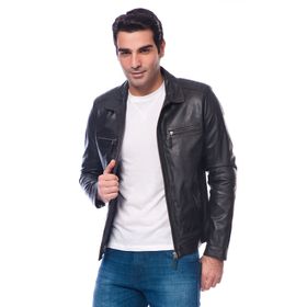 Pierre Cardin 56 Bordo Deri Erkek Mont