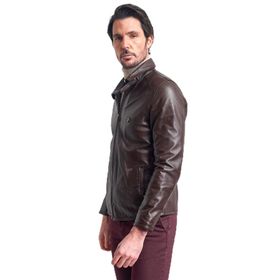 Pierre Cardin 56 Kahve Erkek Deri Ceket