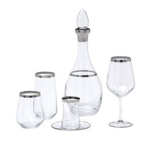 Pierre Cardin 6 Kişilk Su Takımı Arty Cam Bardak Takımı
